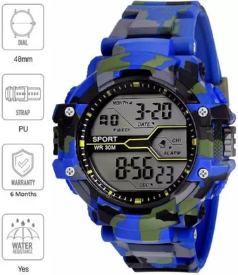 GoodFeel shock proof water resistance multi-function Analog Watch  - For Men