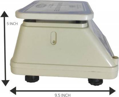 EWASS BS ABS 25kg made in SB product RVOX Weighing Scale(White, Blue)
