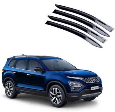 ASRAUTO For Front, Rear Wind Deflector(Tinted Tata Safari)