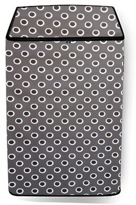 SAVEIT Top Loading Washing Machine  Cover(Width: 69 cm, Black, White)