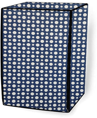 SAVEIT Front Loading Washing Machine  Cover(Width: 64 cm, Blue, White)