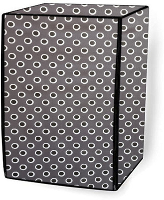 SAVEIT Front Loading Washing Machine  Cover(Width: 64 cm, Black, White)