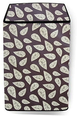 SAVEIT Top Loading Washing Machine  Cover(Width: 57 cm, Cream, Brown)