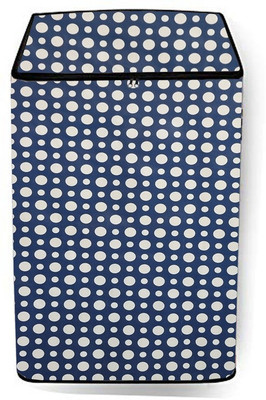 SAVEIT Top Loading Washing Machine  Cover(Width: 69 cm, Blue, White)