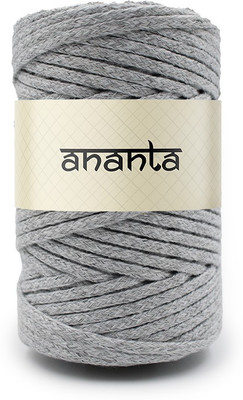 Ananta Braided Macrame Melang 4mm 50Mtr. Cotton Cord/Dori Thread for Macrame.
