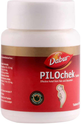 Dabur Pilocheck Tablets (60tab) PACK OF 5(Pack of 5, 300 Tablets)