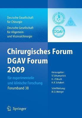 Chirurgisches Forum und DGAV 2009(German, Paperback, unknown)
