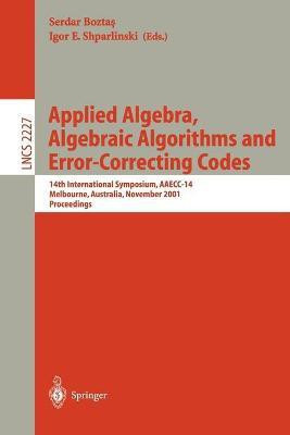 Applied Algebra, Algebraic Algorithms and Error-Correcting Codes(English, Paperback, unknown)