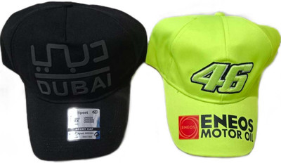 Dcmr Solid Sports/Regular Cap Cap(Pack of 2)