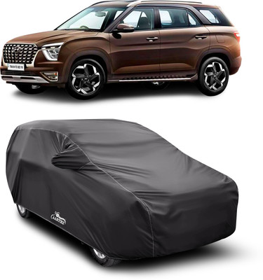 XAFO Car Cover For Hyundai Alcazar (With Mirror Pockets)(Grey)