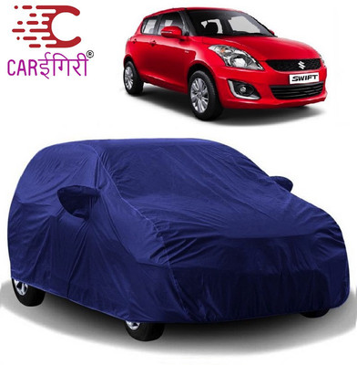 Carigiri Car Cover For Maruti Swift (With Mirror Pockets)(Blue, For 2014, 2015, 2016, 2017 Models)