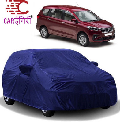 Carigiri Car Cover For Maruti Suzuki Ertiga (With Mirror Pockets)(Blue, For 2018, 2019, 2020, 2021 Models)