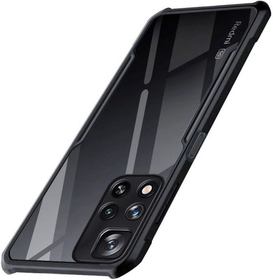 kursa hub Front & Back Case for Poco M4 Pro 5G(Transparent, Camera Bump Protector)
