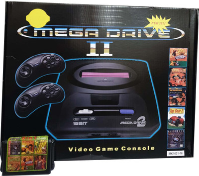 6 In 1 TV Video Game Mega Drive 16 Bit Built-in 350 Mortal Kombat Limited Edition(Code in the Box - for PC)