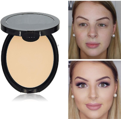 ADJD HIGEST QUALITY MATTE FINISH WATER PROOF COMPACT FOR ALL SKIN TYPE Compact(BEIGE, 18 g)