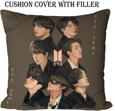 CHHAAP Polyester Cushions & Pillows Cover(30 cm*30 cm, White)