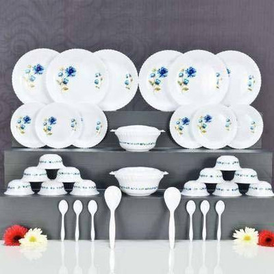 CMART Pack Of 36 PP (Polypropylene) Dinner Set  (Multicolor, Microwave Safe) For Rs. 999 @ 41 %