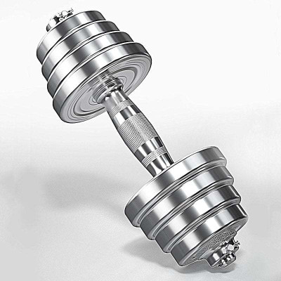 YMD Home Gym Set, Steel Dumbbell Set, Steel Dumbbell Plates (3KG X 4PCS) Adjustable Dumbbell(12 kg)
