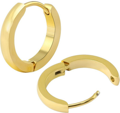 ANORI Mens Women girls boys Valentine Multi Hoop Bali earrings combo stylish design Metal Hoop Earring
