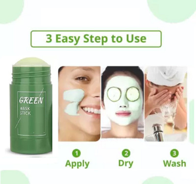 ADJD Mask Moisturizing Hydrating Green Tea Mask Oil Control Blackhead Remover Mask(40 g)