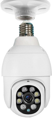 Wifton E27 1080P Bulb Camera with Night Vision, Two-Way Audio Security Camera(1 Channel)