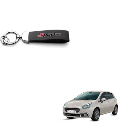 SEMAPHORE Car Styling Sports Keychain For Fiat Punto Evo Key Chain