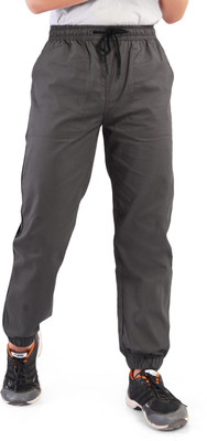 UNOSEVEN Regular Fit Boys Grey Trousers