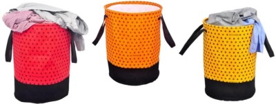 SH NASIMA 45 L Red, Orange, Yellow Laundry Bag(Non-Woven)