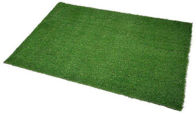 sumit Artificial Grass Door Mat(Green, Large)