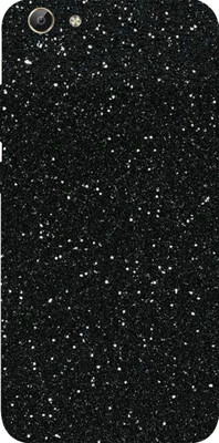 LAMHA VIVO Y69 Mobile Skin(Ultra Super Black Glitter Skin With High Mattte Finish.)