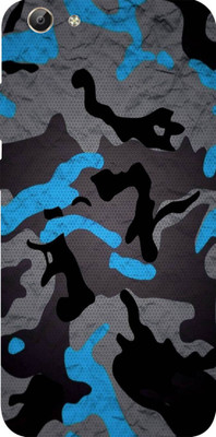 BugguSkin VIVO Y69, VIVO Y69 Mobile Skin(Ultra Super Camouflage Blue Skin With High Matte Finish.)