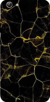 LAMHA VIVO Y69 Mobile Skin(Ultra Super Black Abstract Skin With High Mattte Finish.)