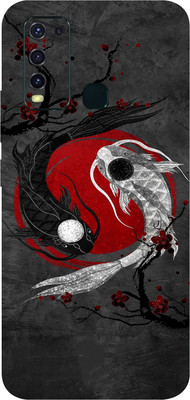 LAMHA vivo Y30 Mobile Skin(Ultra Super Yin Yang Skin With High Mattte Finish.)