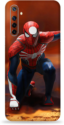 LAMHA Realme Narzo 10, Real me Narzo 10 Mobile Skin(Ultra Super Amazing Spiderman With High Matte Finish.,.)