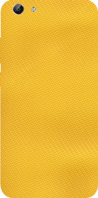 BugguSkin VIVO Y69, VIVO Y69 Mobile Skin(Ultra Super Yellow carbon Fiber Skin With High Matte Finish.)