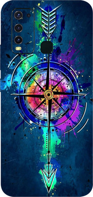 LAMHA vivo Y30 Mobile Skin(Ultra Super Color Compass Skin With High Mattte Finish.)