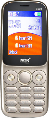 MTR S500(Gold, Black)