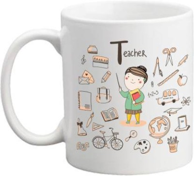 Vidaara Teacher Ceramic Coffee Mug(300 ml)