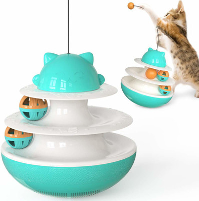 PSK PET MART Plastic Fetch Toy For Cat