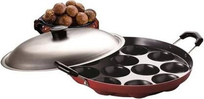 Swarambh with Lid 1 L capacity 23 cm diameter(Aluminium, Non-stick)
