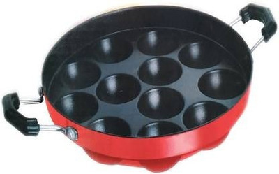 Swarambh Paniarakkal with Lid 1 L capacity 23 cm diameter(Aluminium, Non-stick)