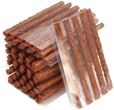 Znee Smart 50 Pcs Tubeless Tire Puncture Repair Strip Strings Kit Plug Rubber Tool Tubeless Tyre Puncture Repair Kit