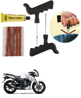 Znee Smart ZSX-PUNTURE KIT 5T-TVS Apache RTR 180 Tubeless Tyre Puncture Repair Kit