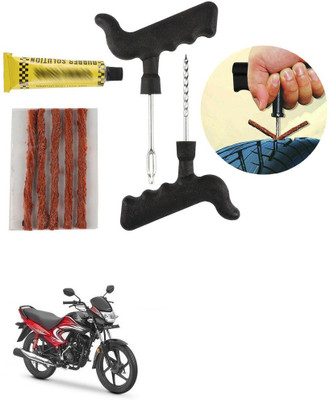 Znee Smart ZSX-PUNTURE KIT 5T-Honda Dream Yuga Tubeless Tyre Puncture Repair Kit