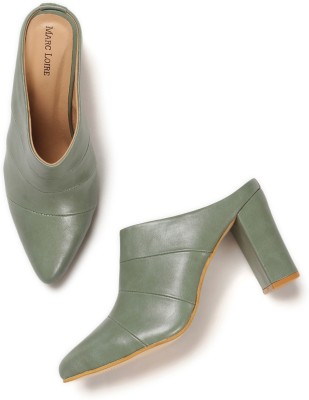 Marc Loire Women Green Heels