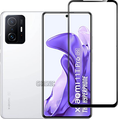 Chronic Edge To Edge Screen Guard for Redmi 11T Pro 5G, Mi 11t pro, Xiaomi 11T Pro 5G(Pack of 1)