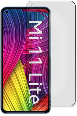 SOMTONE Tempered Glass Guard for Xiaomi Mi 11 Lite(Pack of 1)