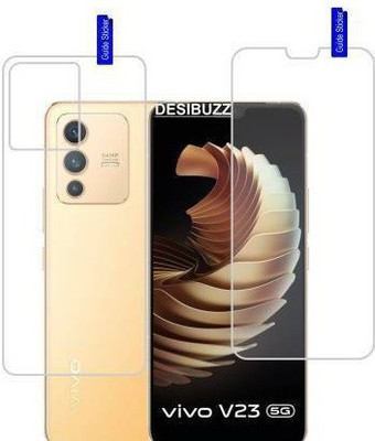 PONDRIK Front and Back Screen Guard for VIVO V23 5G(Pack of 2)