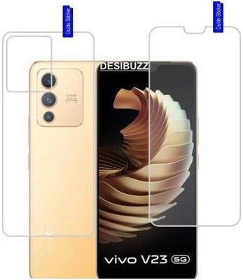 PONDRIK Front and Back Screen Guard for VIVO V23 5G(Pack of 2)