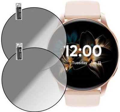 PONDRIK Impossible Screen Guard for DIZO WATCH R(Pack of 2)